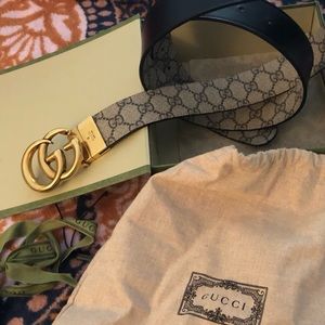 Gucci Marmont Reversible Belt